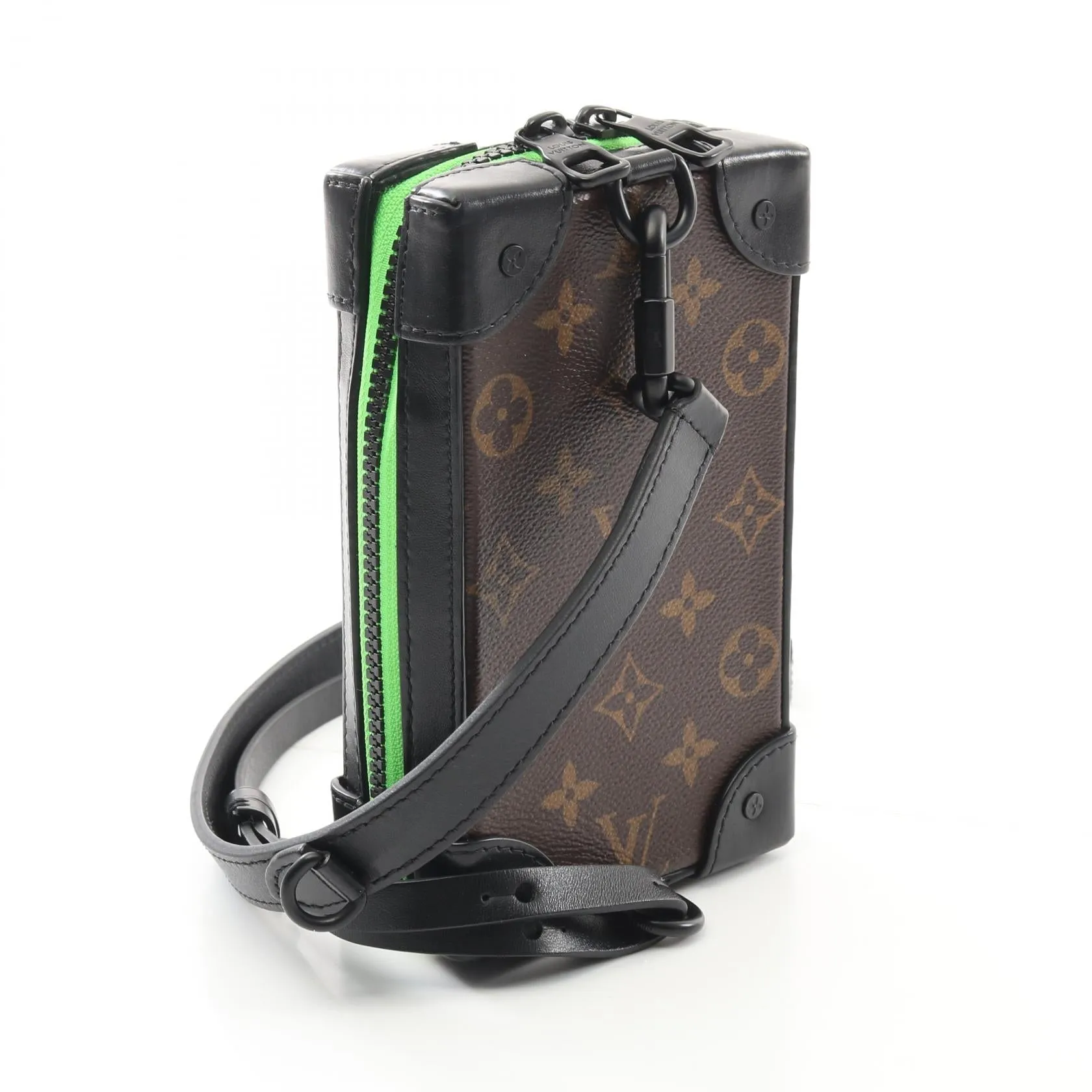 Louis Vuitton Soft Trunk Phone Box Monogram Shoulder Bag