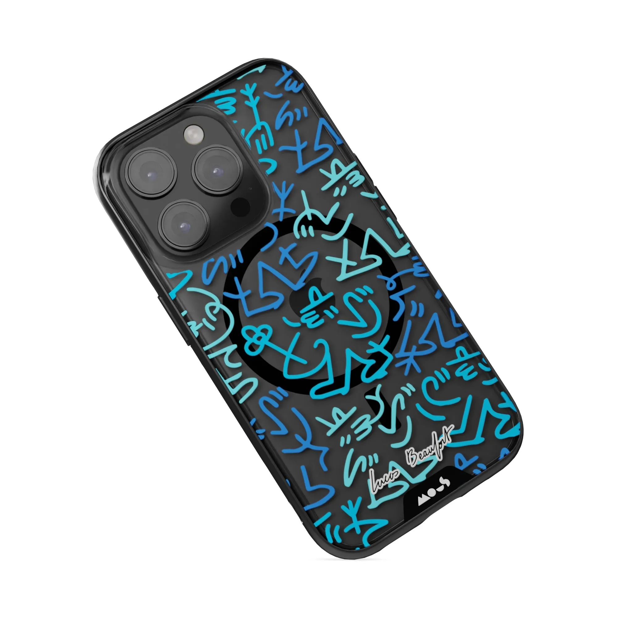 Lucas Beaufort Blue MagSafe® Compatible Phone Case