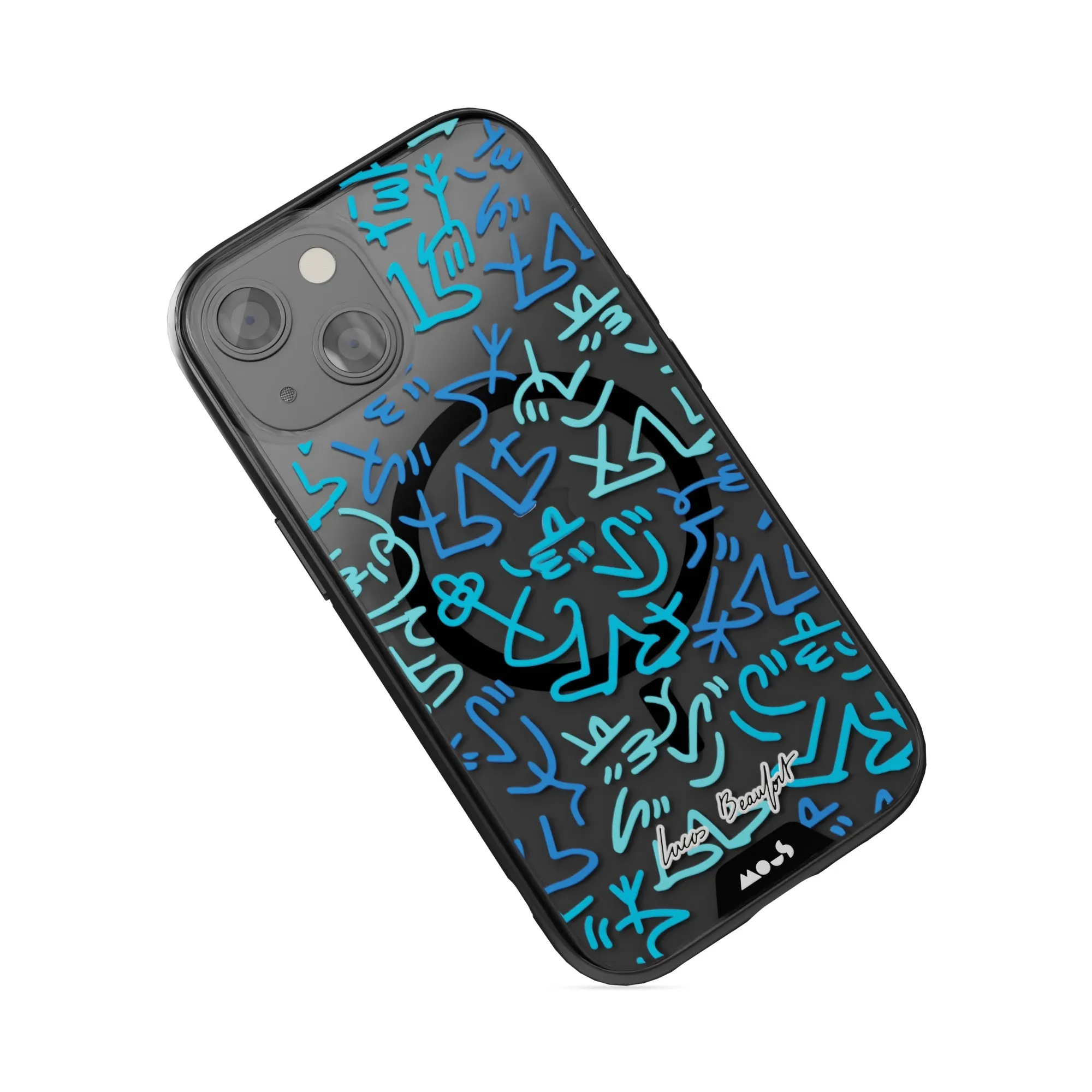 Lucas Beaufort Blue MagSafe® Compatible Phone Case