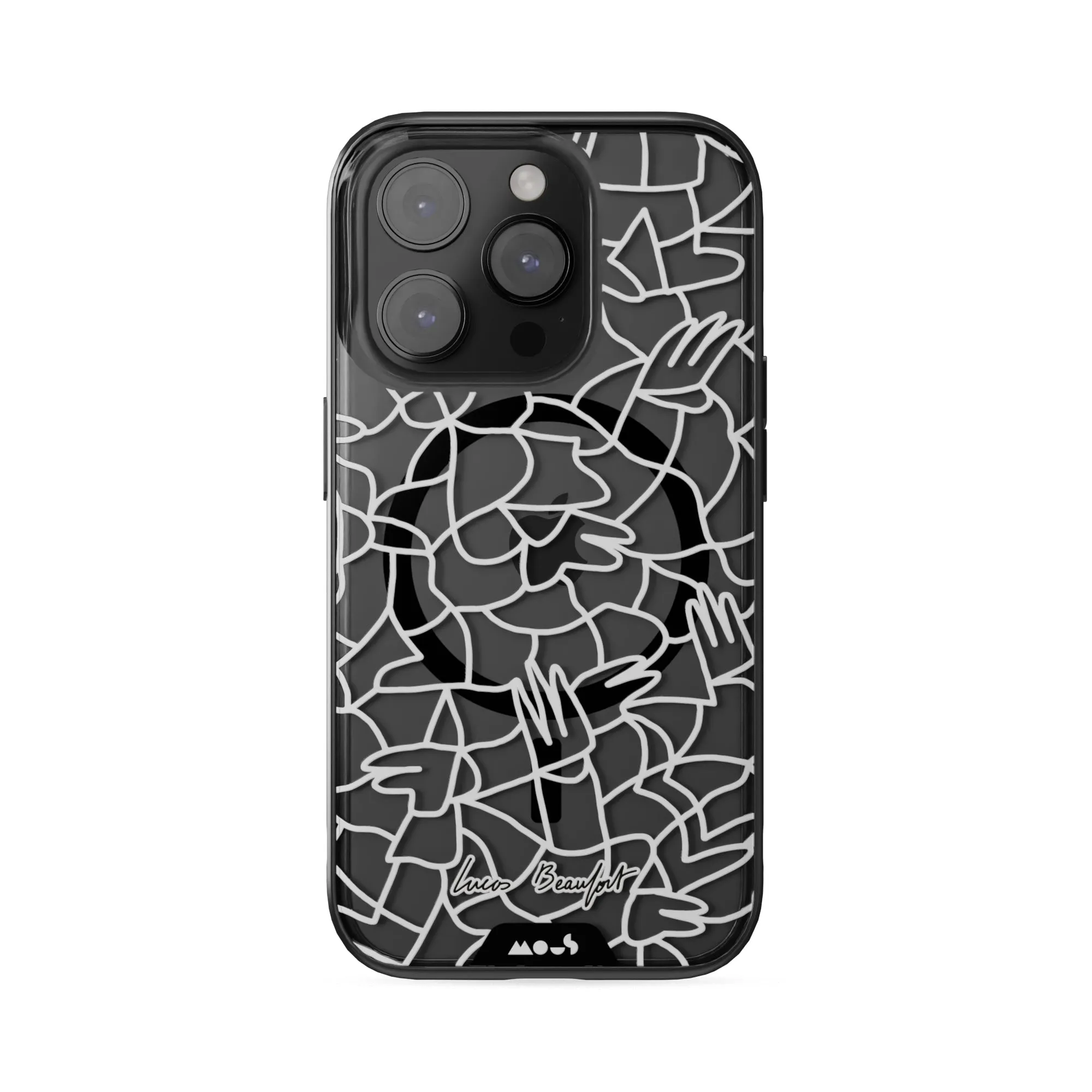 Lucas Beaufort White MagSafe® Compatible Phone Case