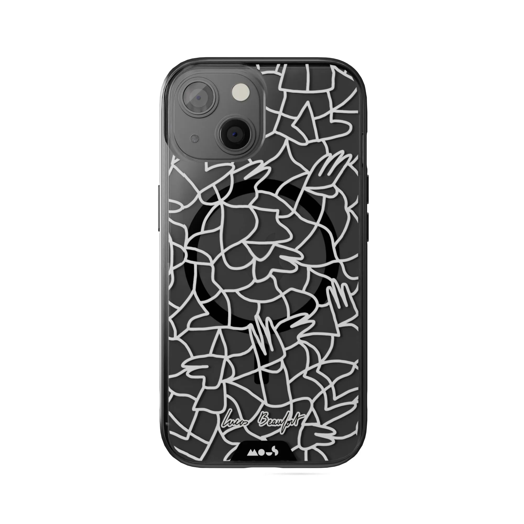 Lucas Beaufort White MagSafe® Compatible Phone Case