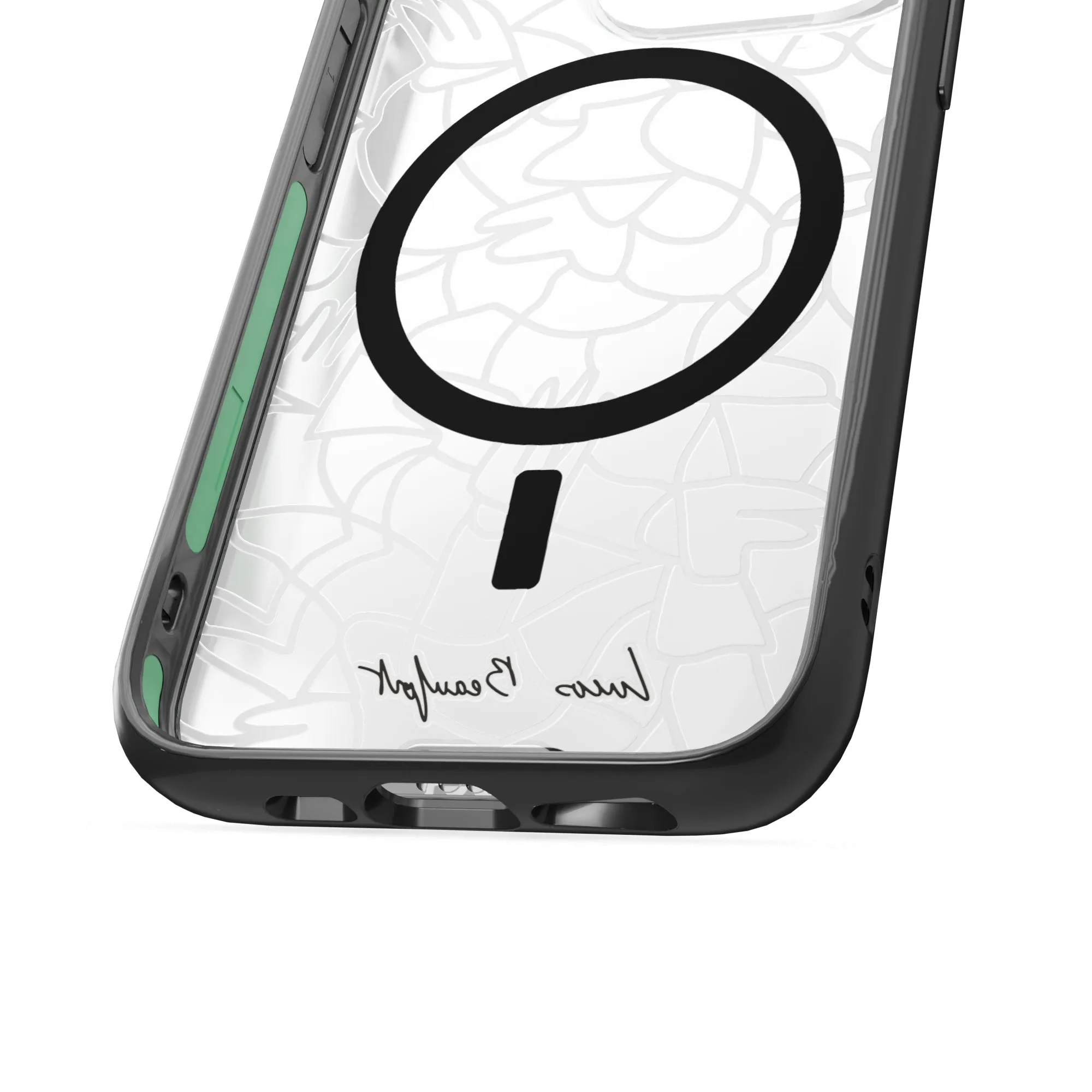 Lucas Beaufort White MagSafe® Compatible Phone Case