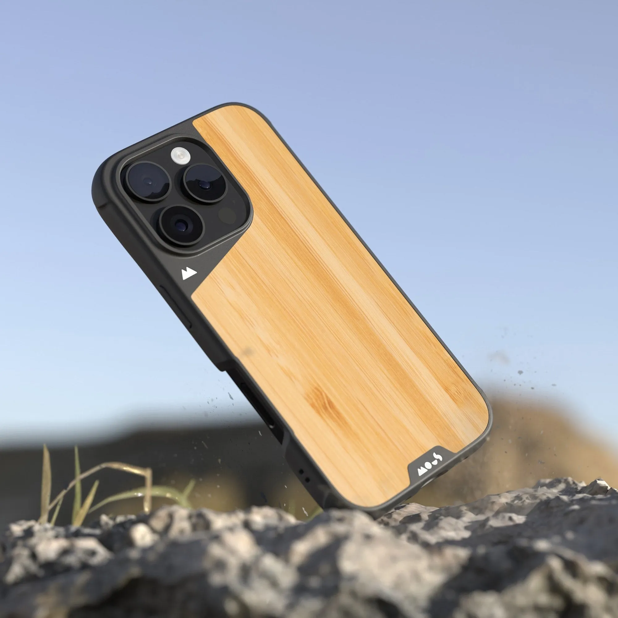 MagSafe® Compatible Bamboo Phone Case