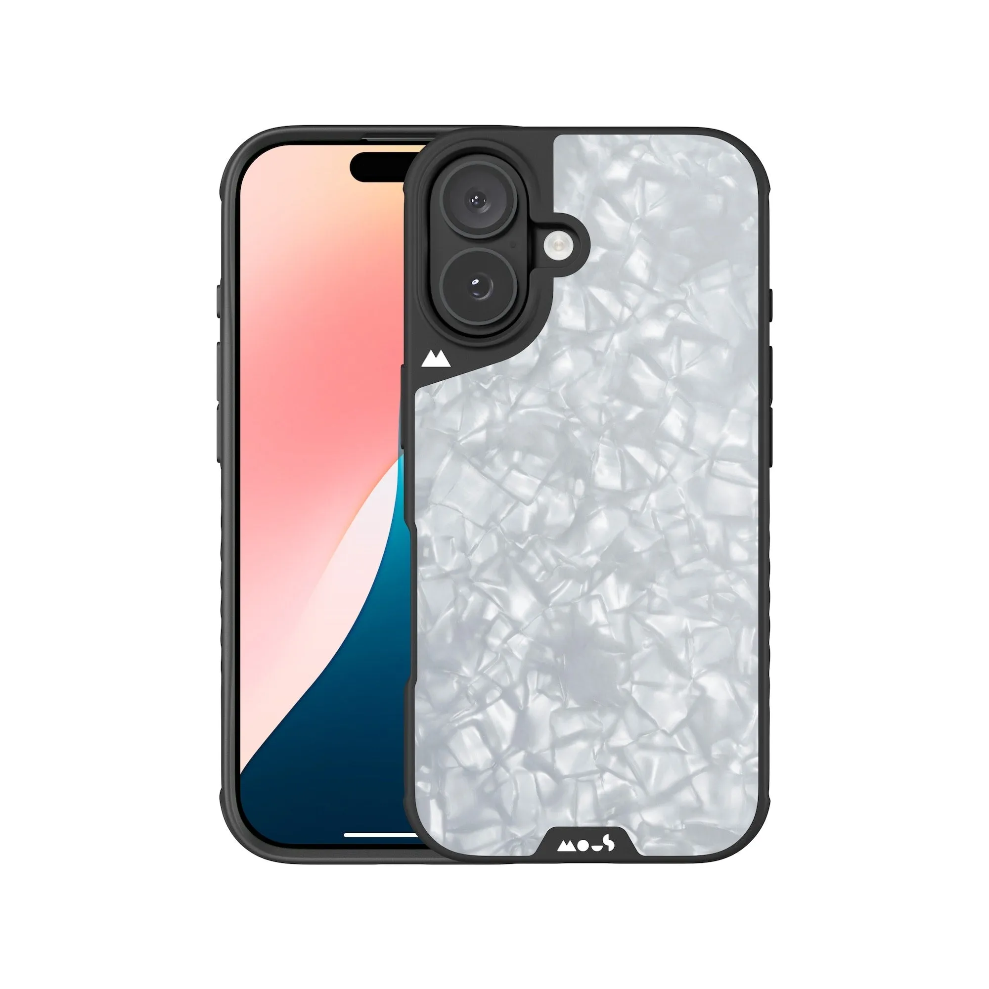 MagSafe® Compatible Silver Pearl Phone Case
