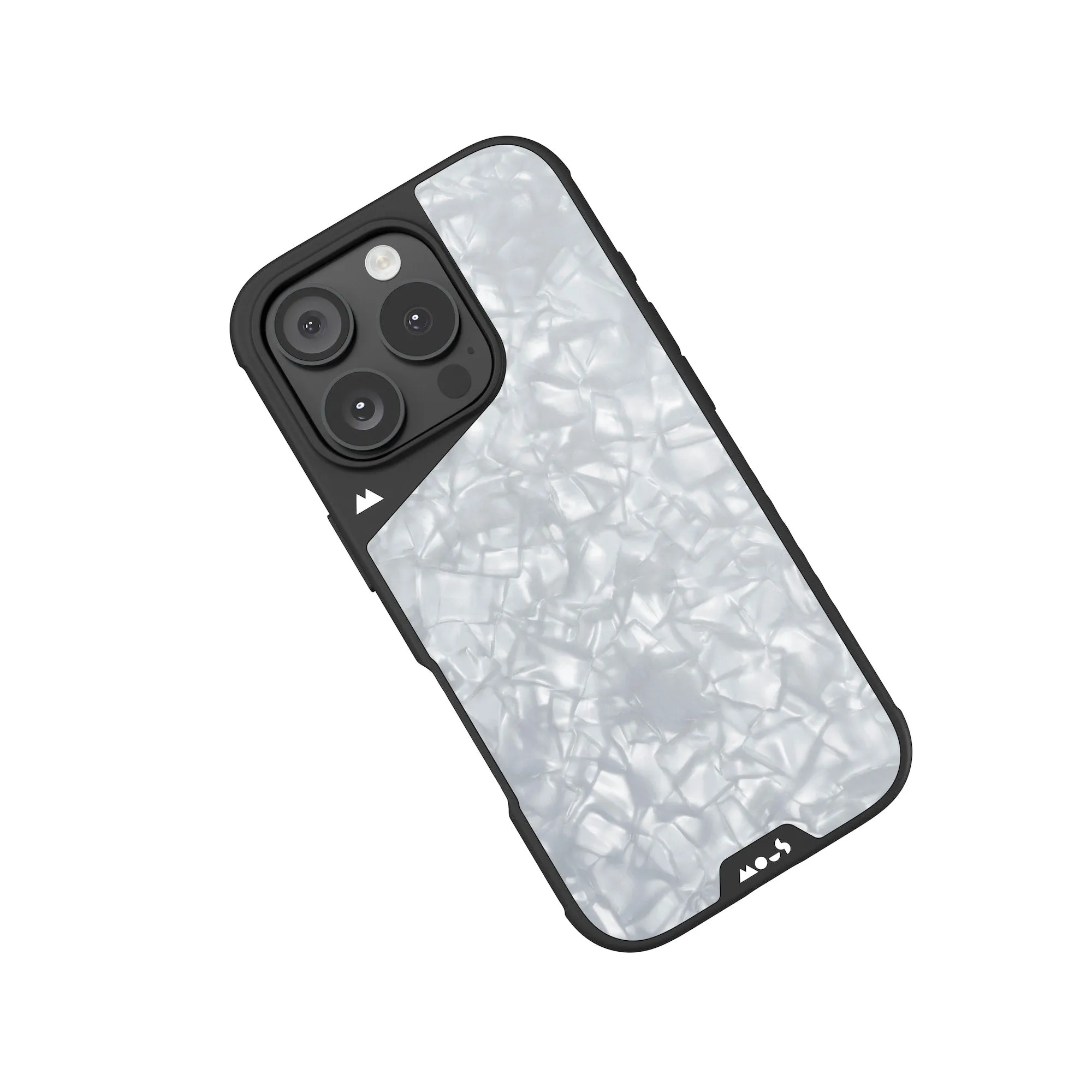 MagSafe® Compatible Silver Pearl Phone Case