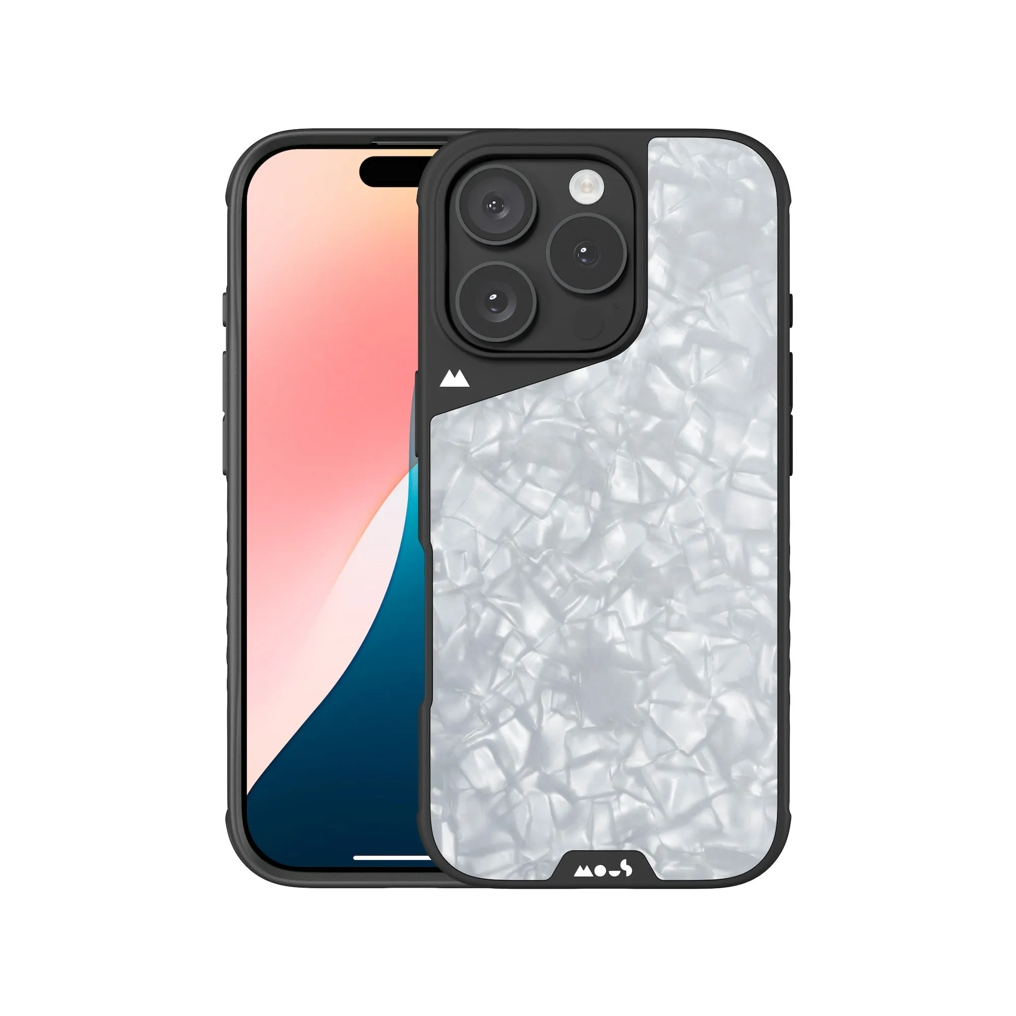 MagSafe® Compatible Silver Pearl Phone Case