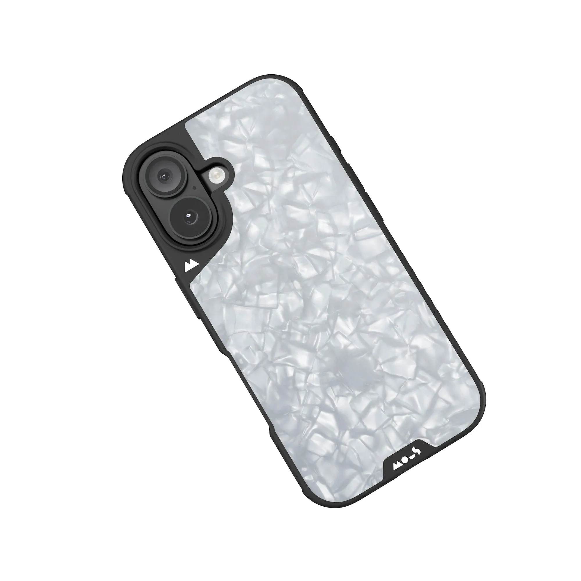 MagSafe® Compatible Silver Pearl Phone Case