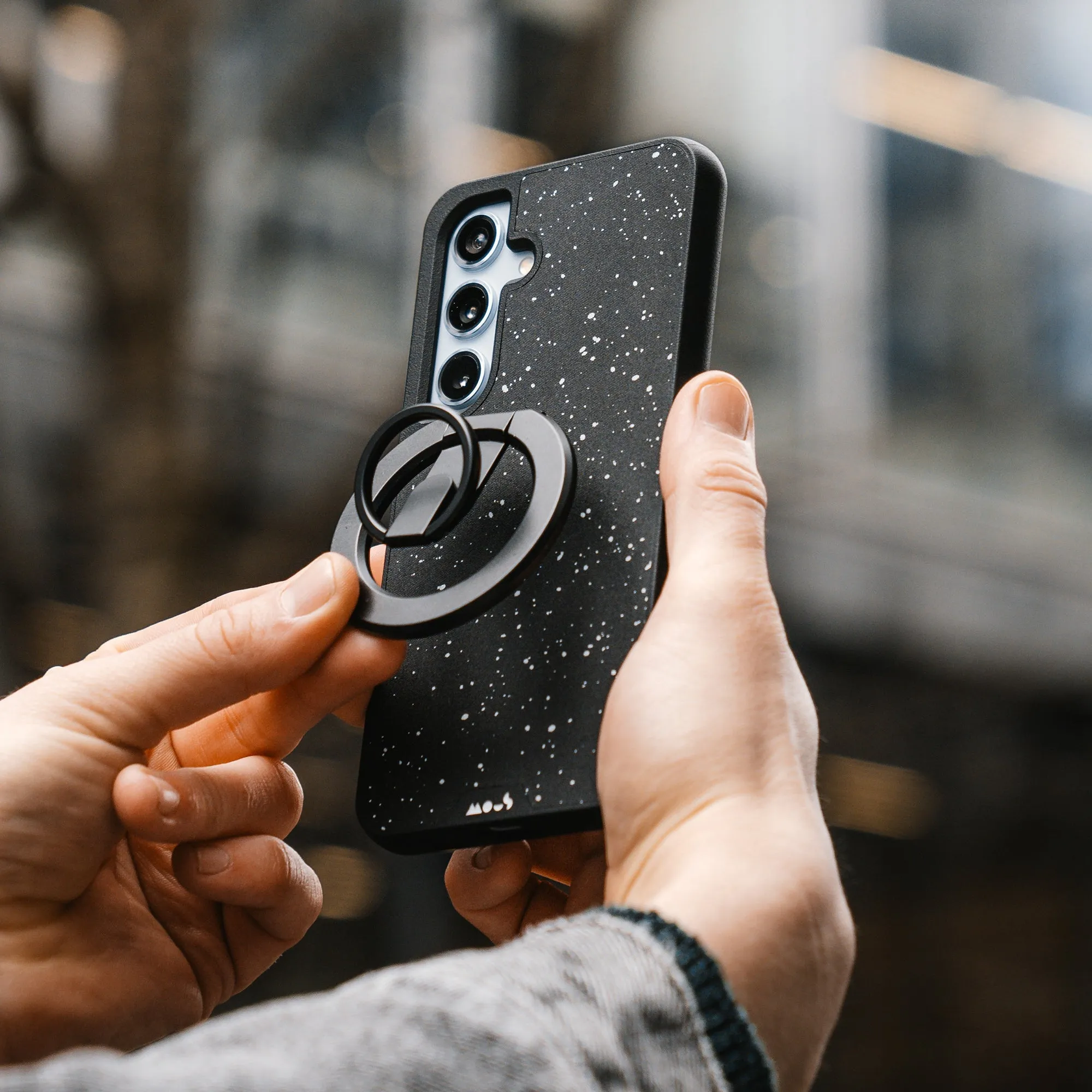 MagSafe® Compatible Speckled Fabric Phone Case - Limitless 5.0