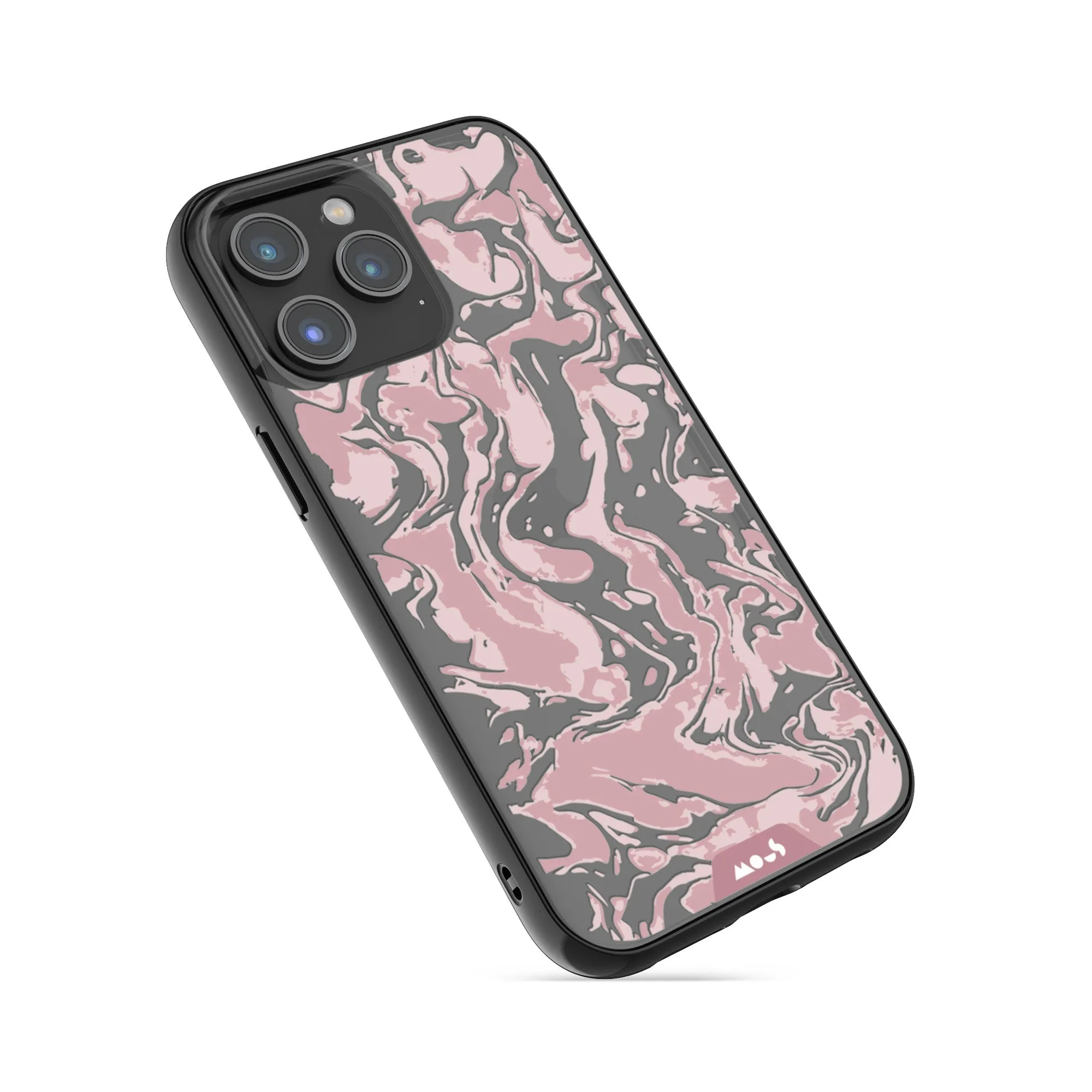 Marbled Dusky Pink Printed Phone Case