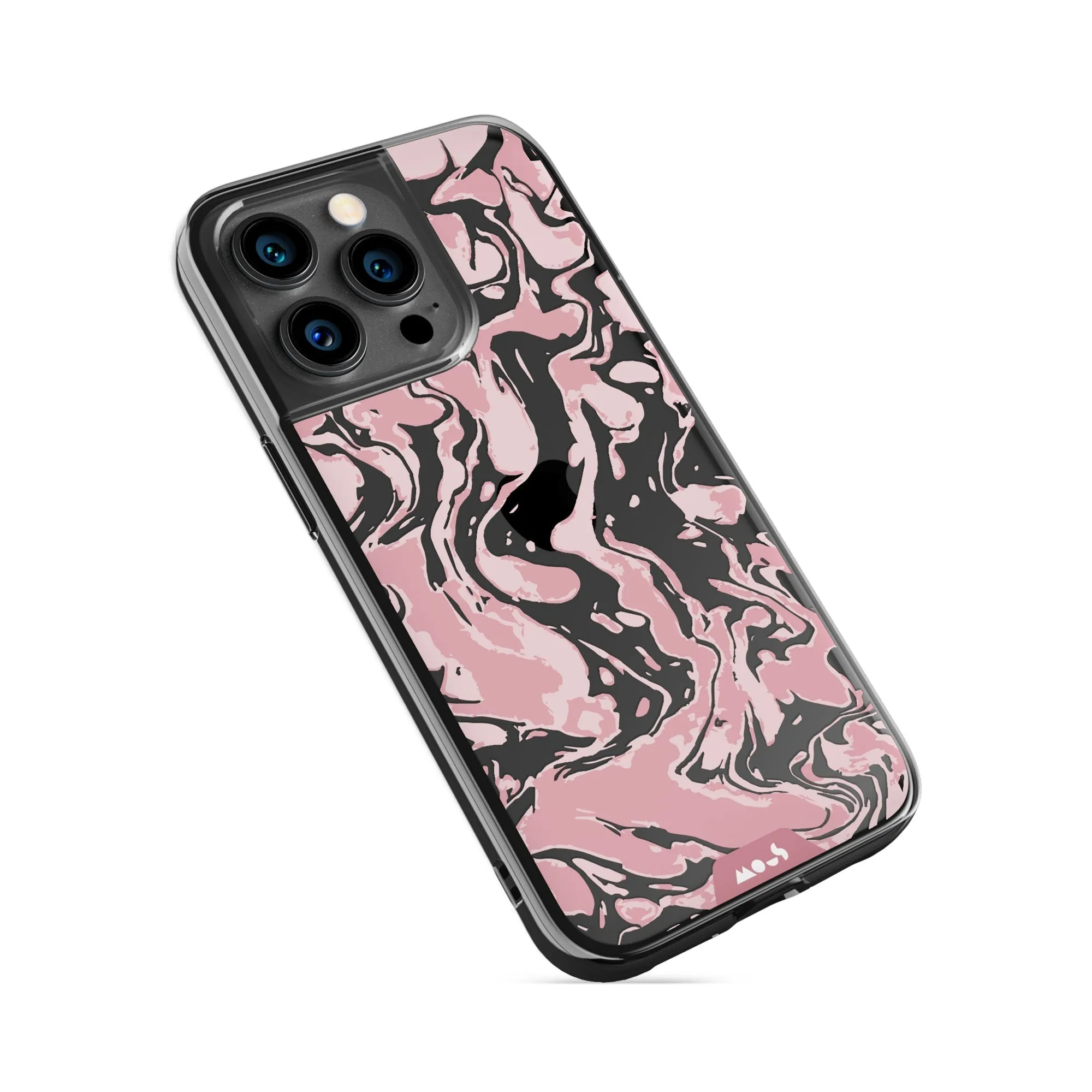 Marbled Dusky Pink Printed Phone Case