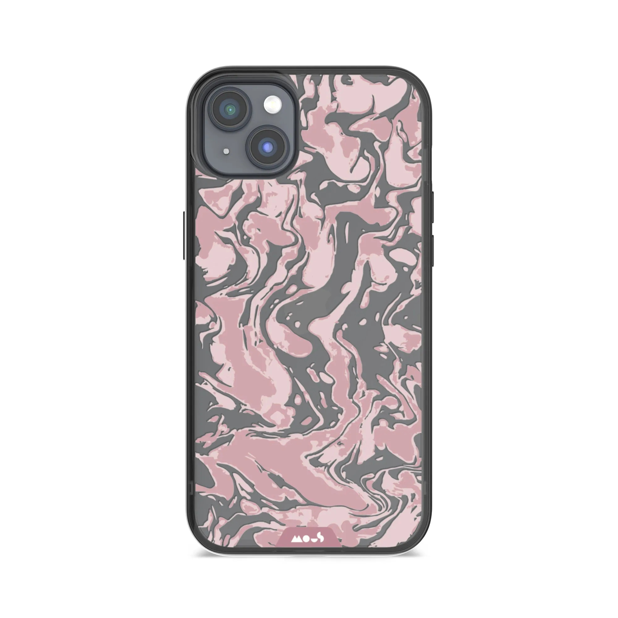 Marbled Dusky Pink Printed Phone Case