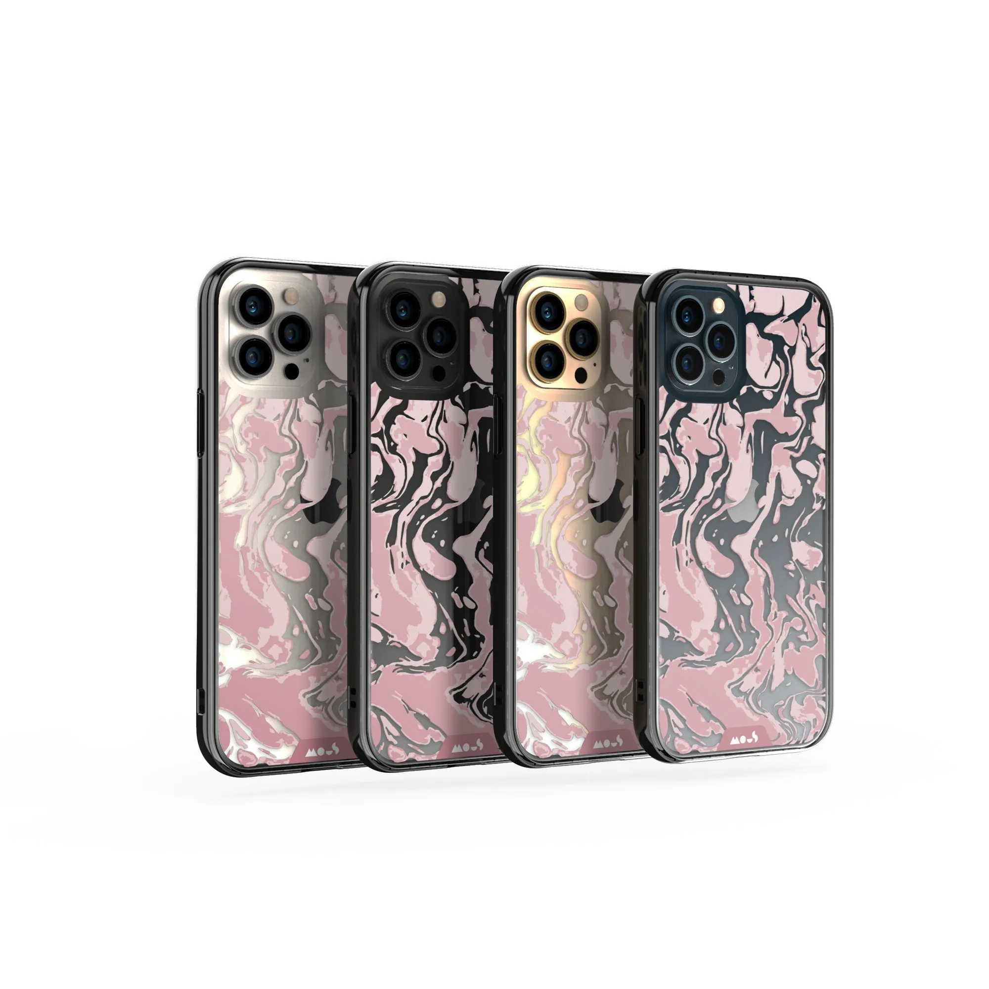 Marbled Dusky Pink Printed Phone Case