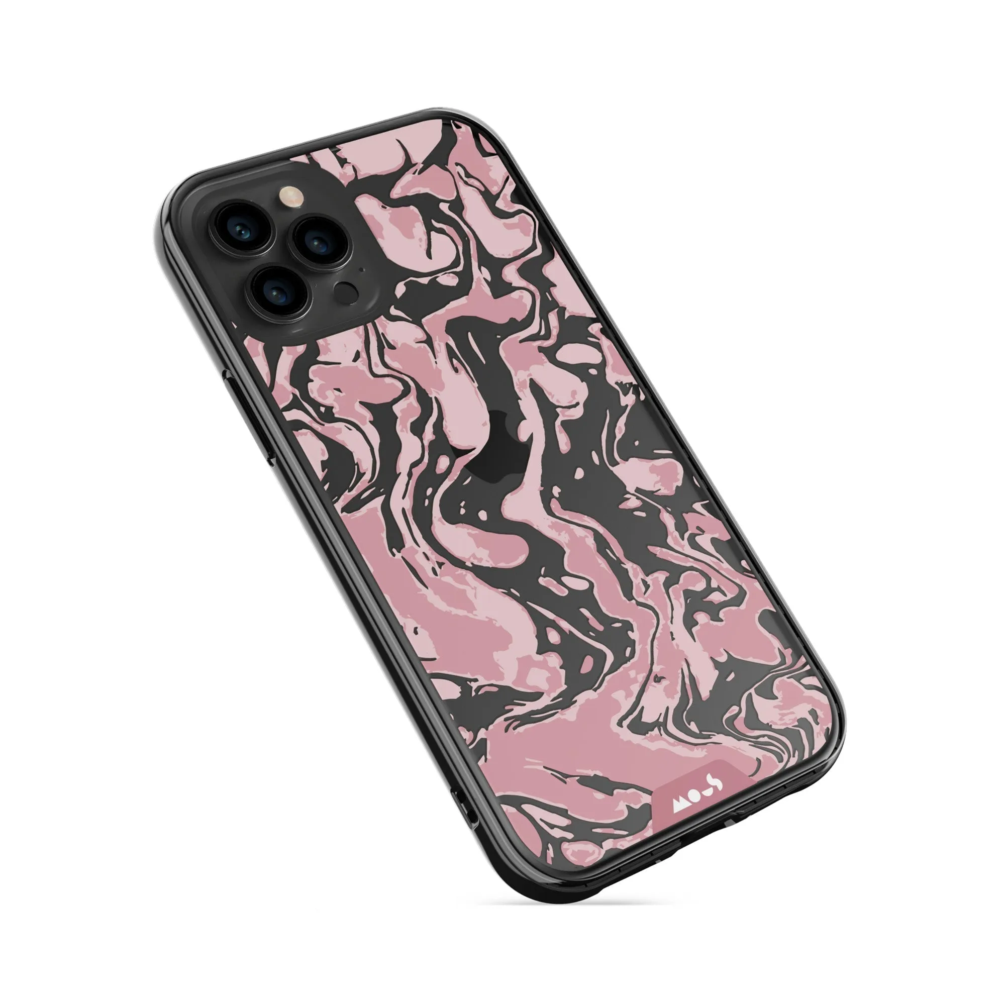 Marbled Dusky Pink Printed Phone Case