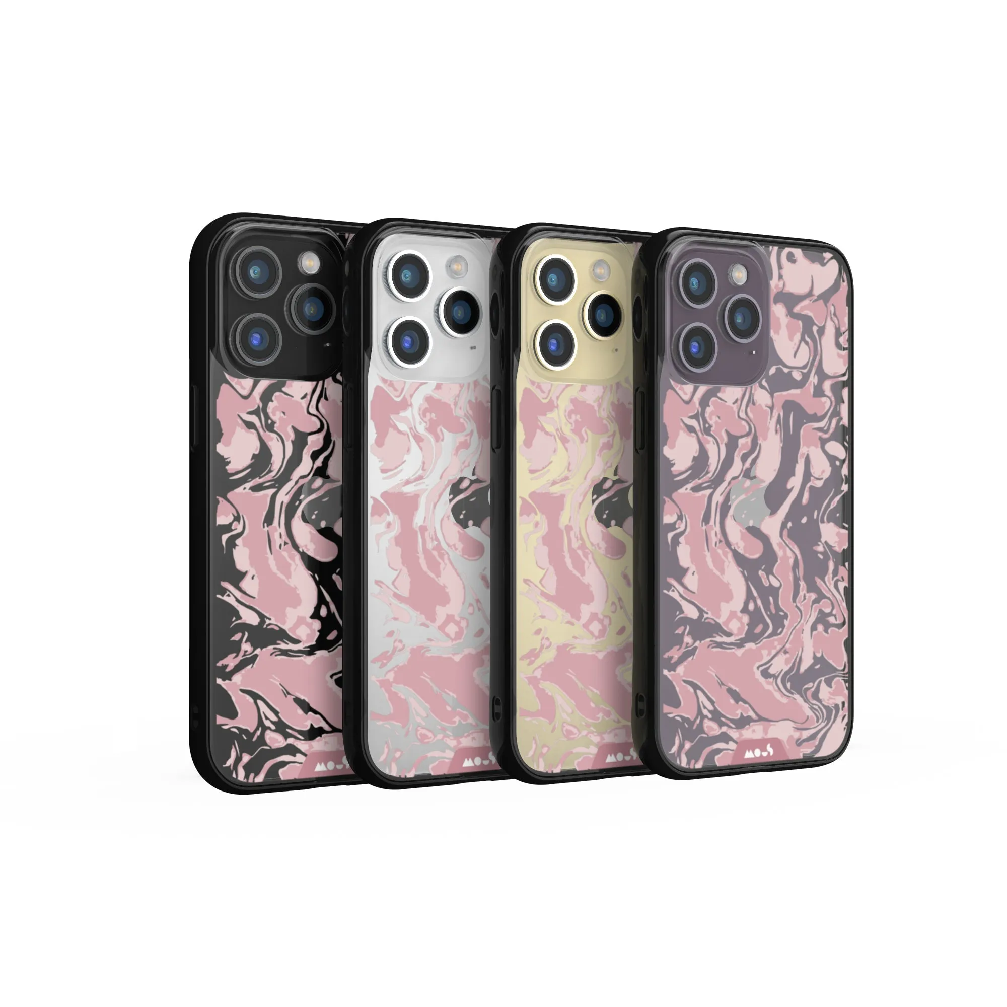 Marbled Dusky Pink Printed Phone Case