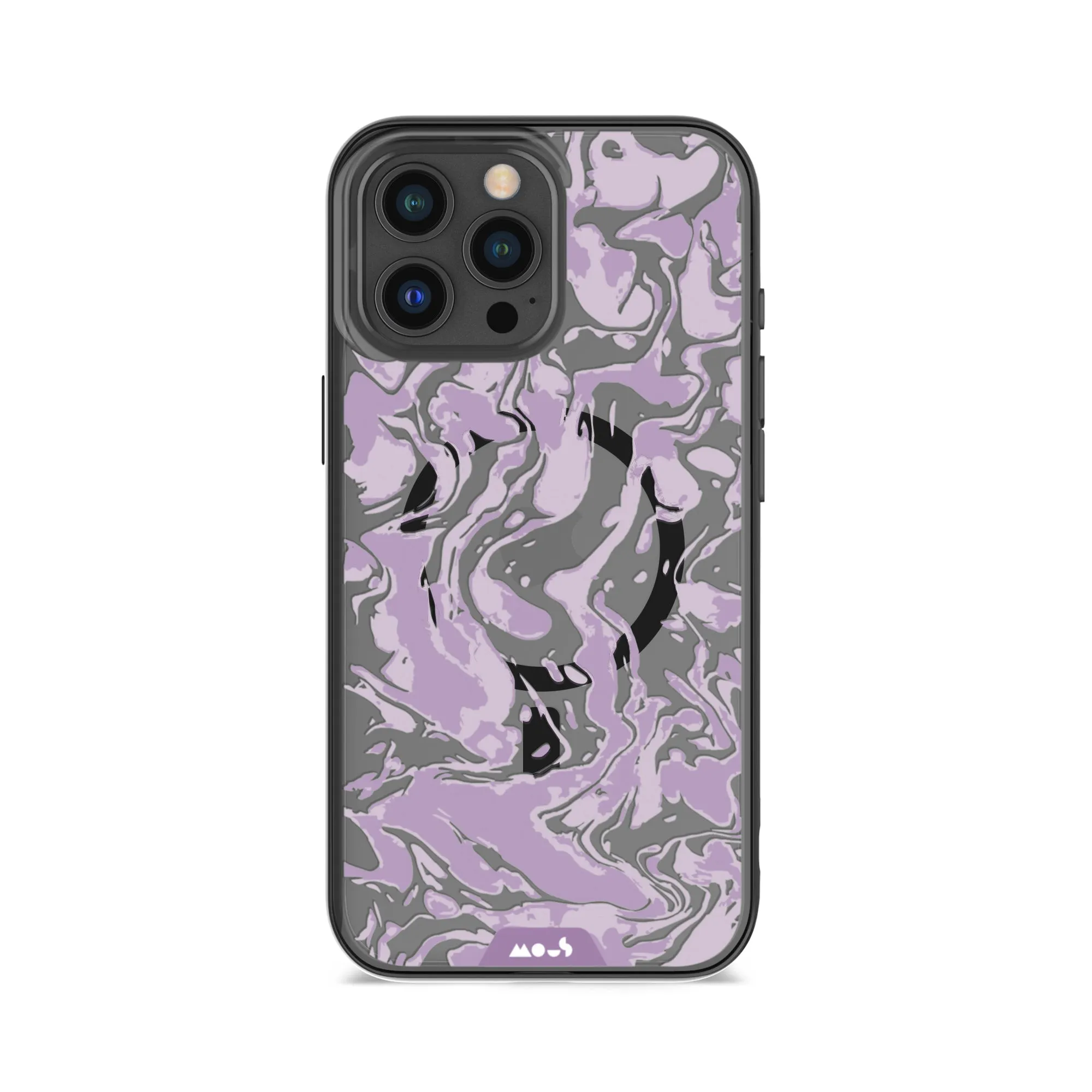Marbled Lilac Purple MagSafe® Compatible Phone Case