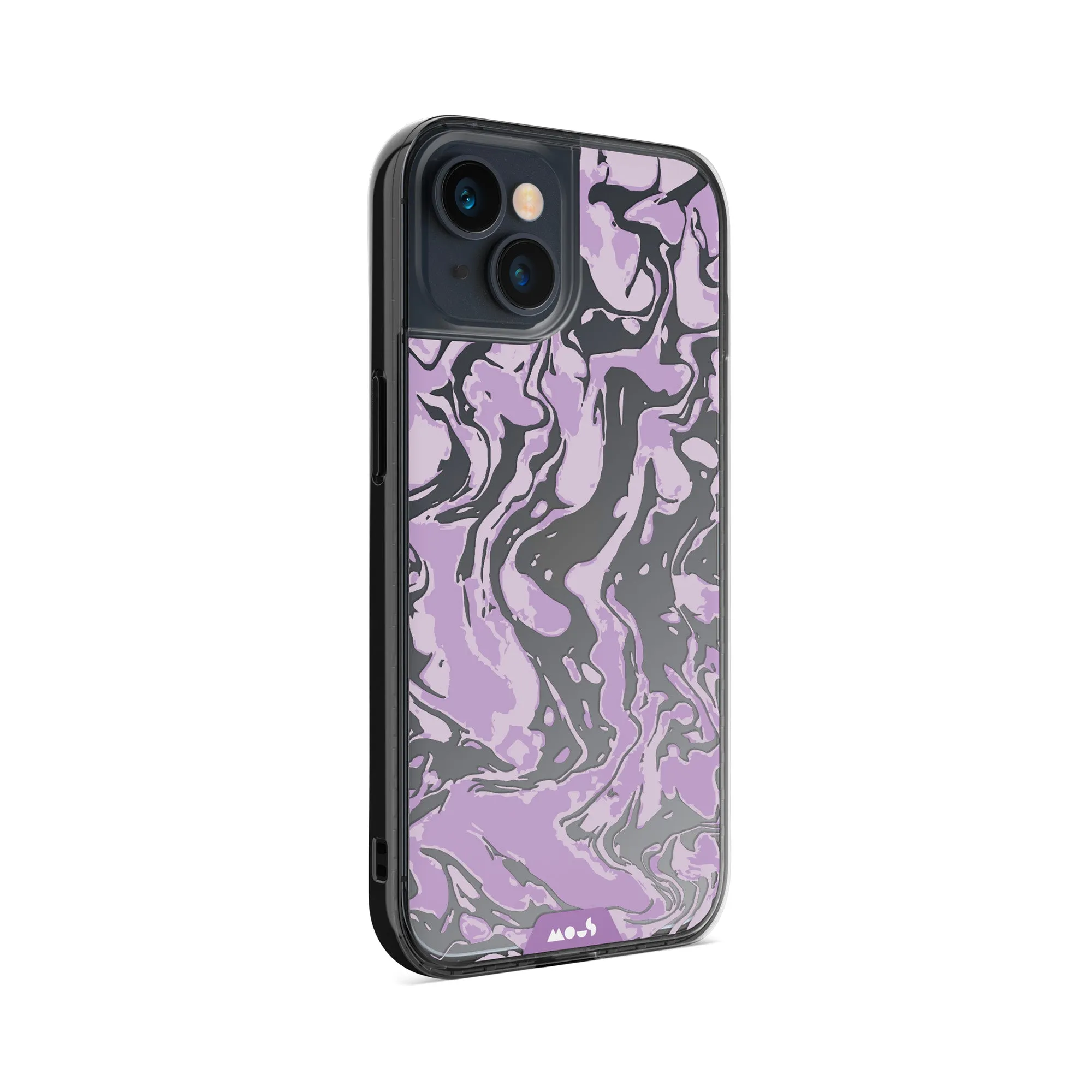 Marbled Lilac Purple Printed Phone Case