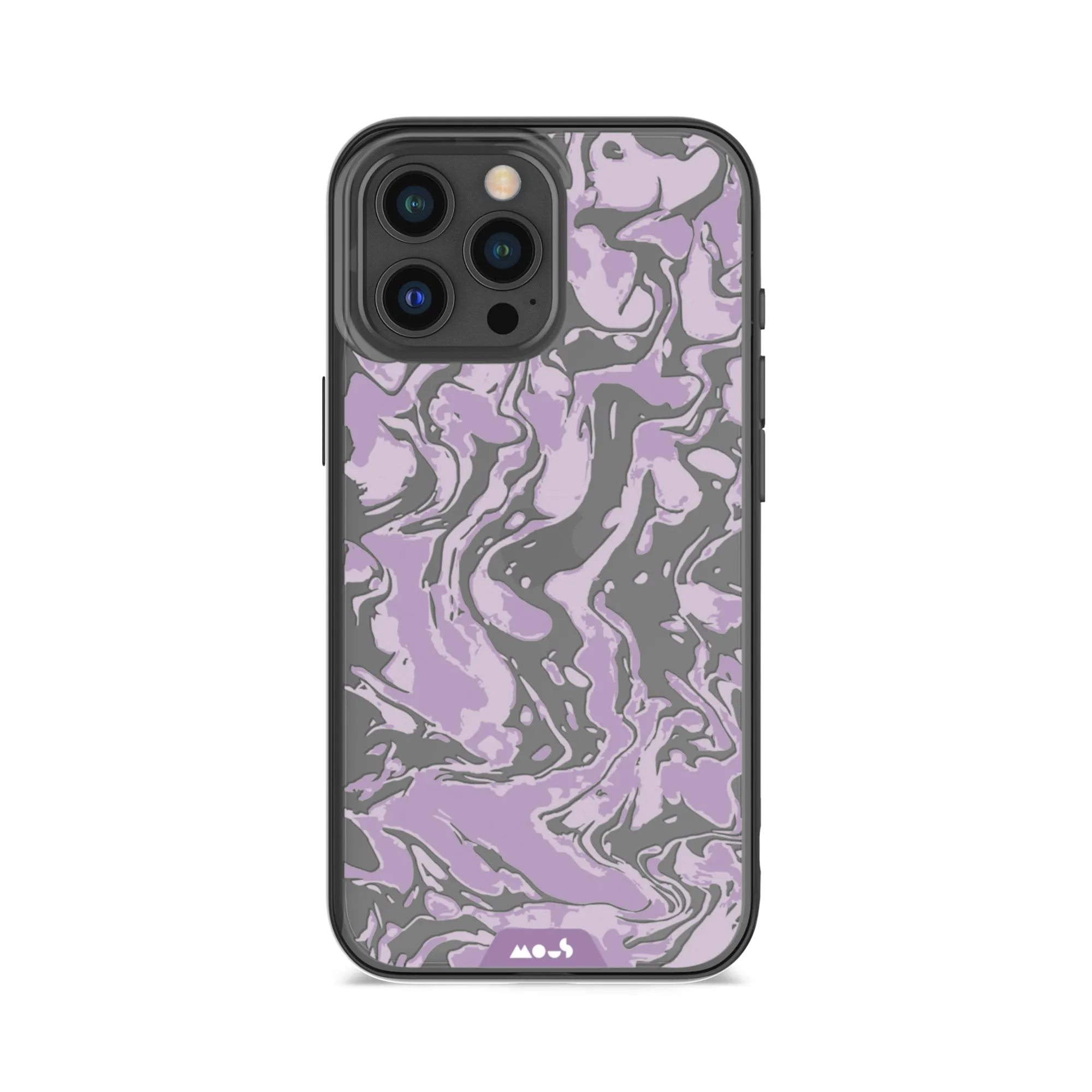 Marbled Lilac Purple Printed Phone Case