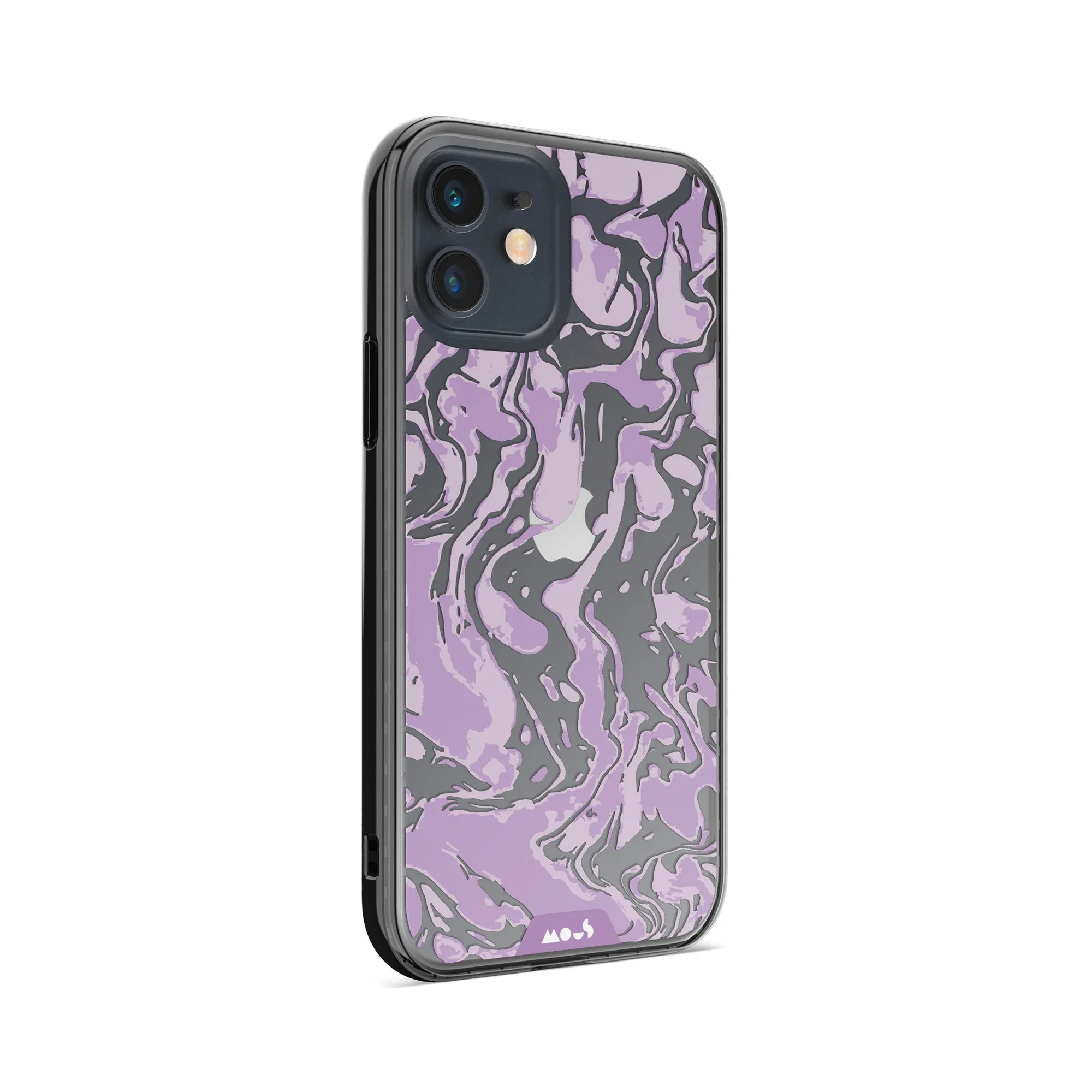 Marbled Lilac Purple Printed Phone Case