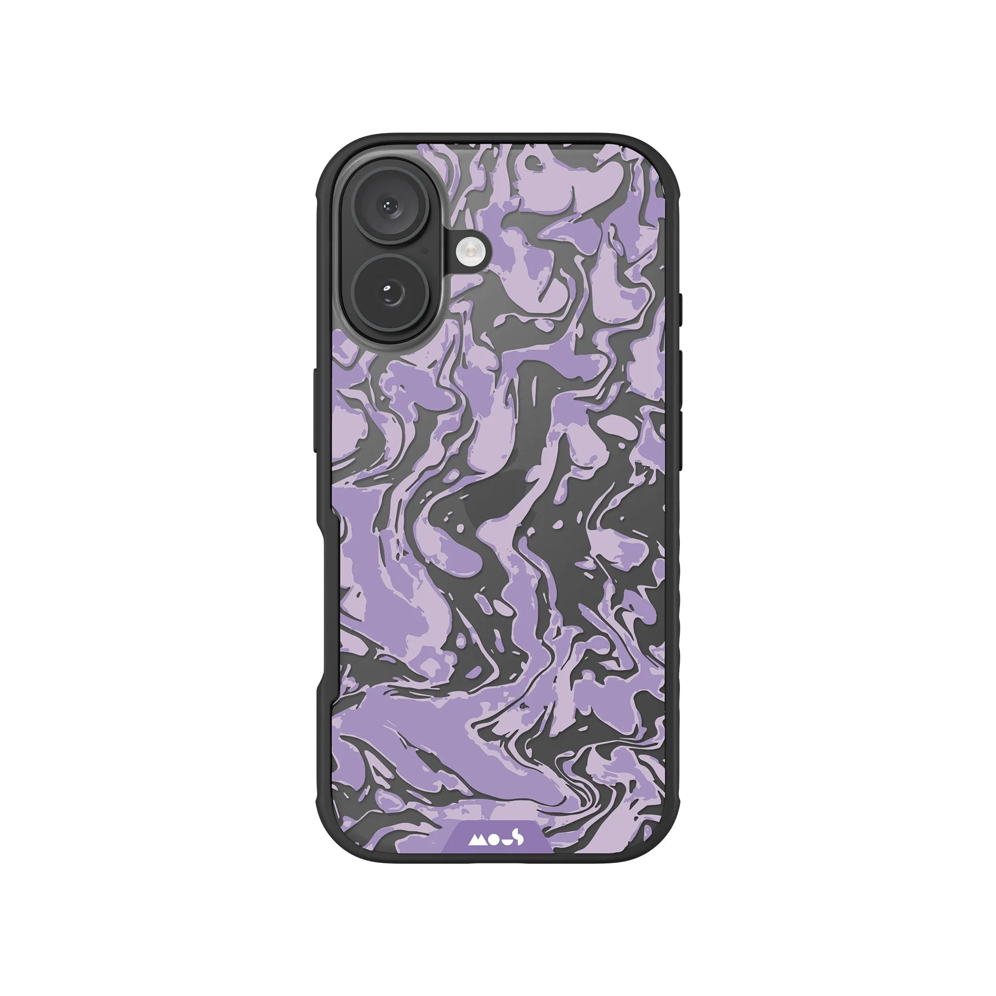 Marbled Lilac Purple Printed Phone Case