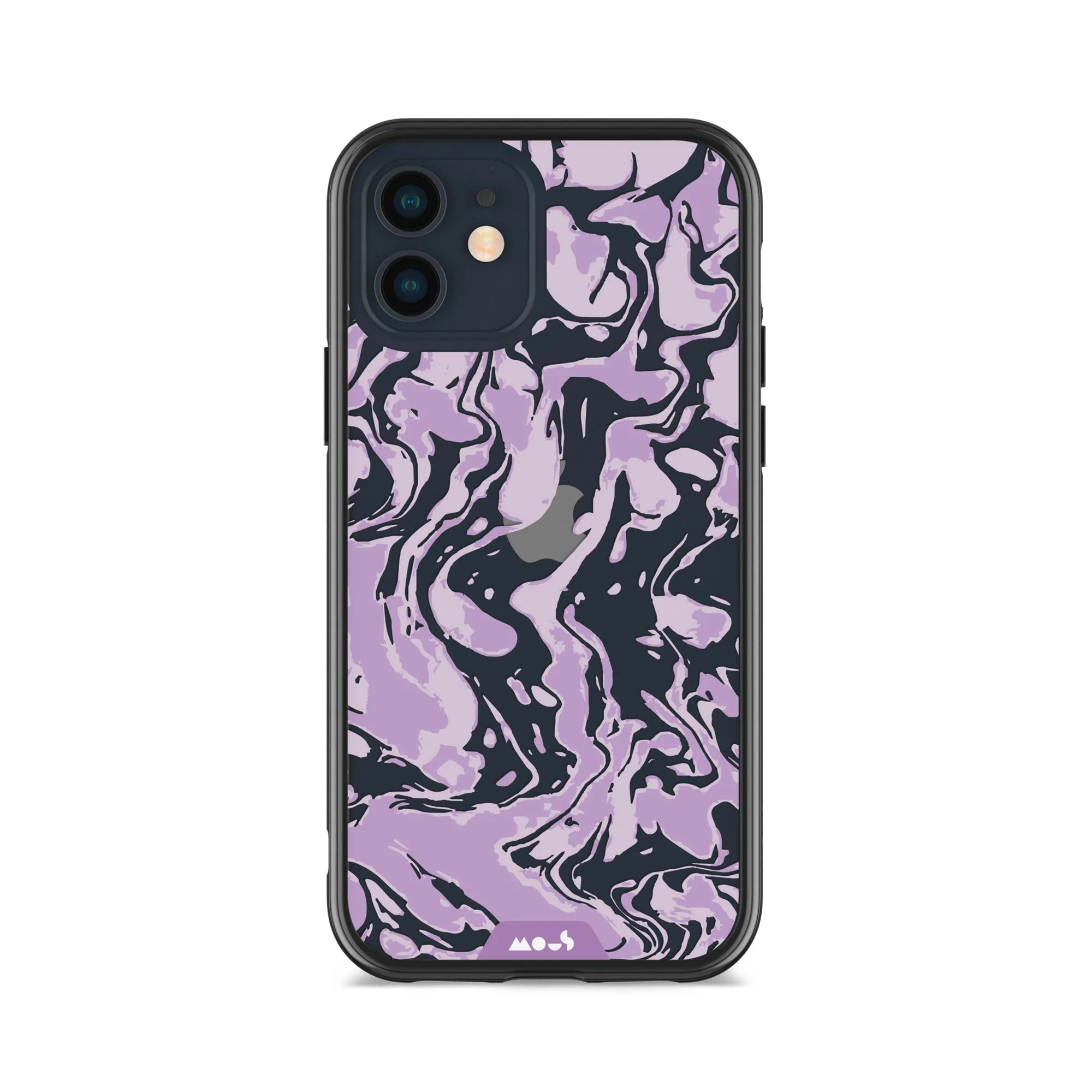 Marbled Lilac Purple Printed Phone Case
