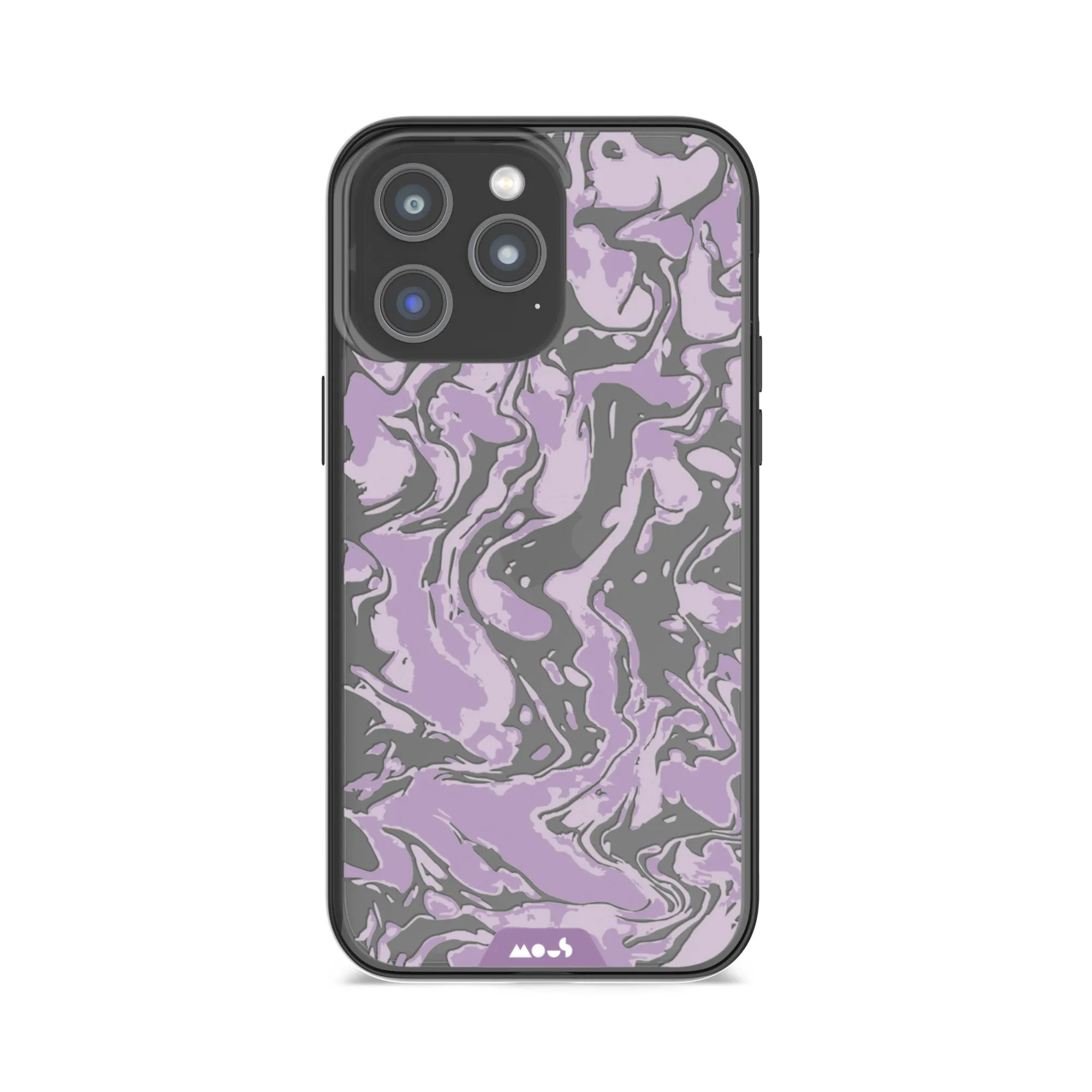 Marbled Lilac Purple Printed Phone Case