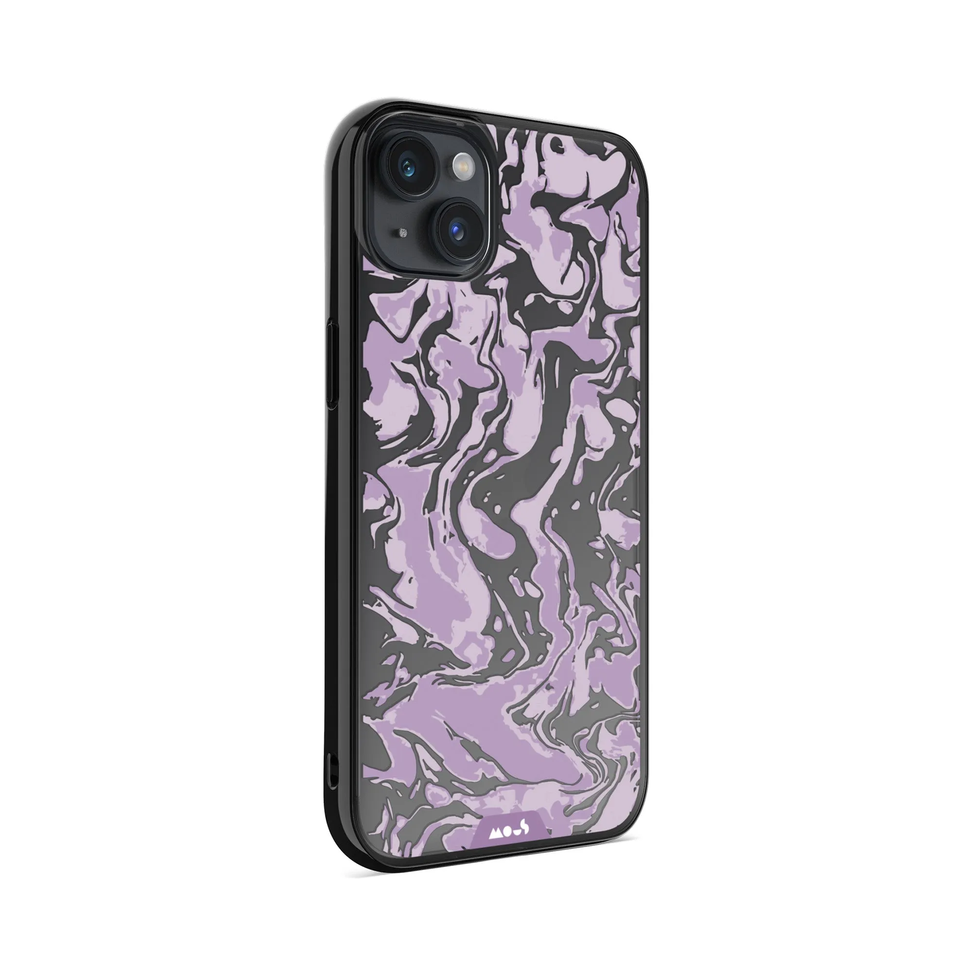 Marbled Lilac Purple Printed Phone Case