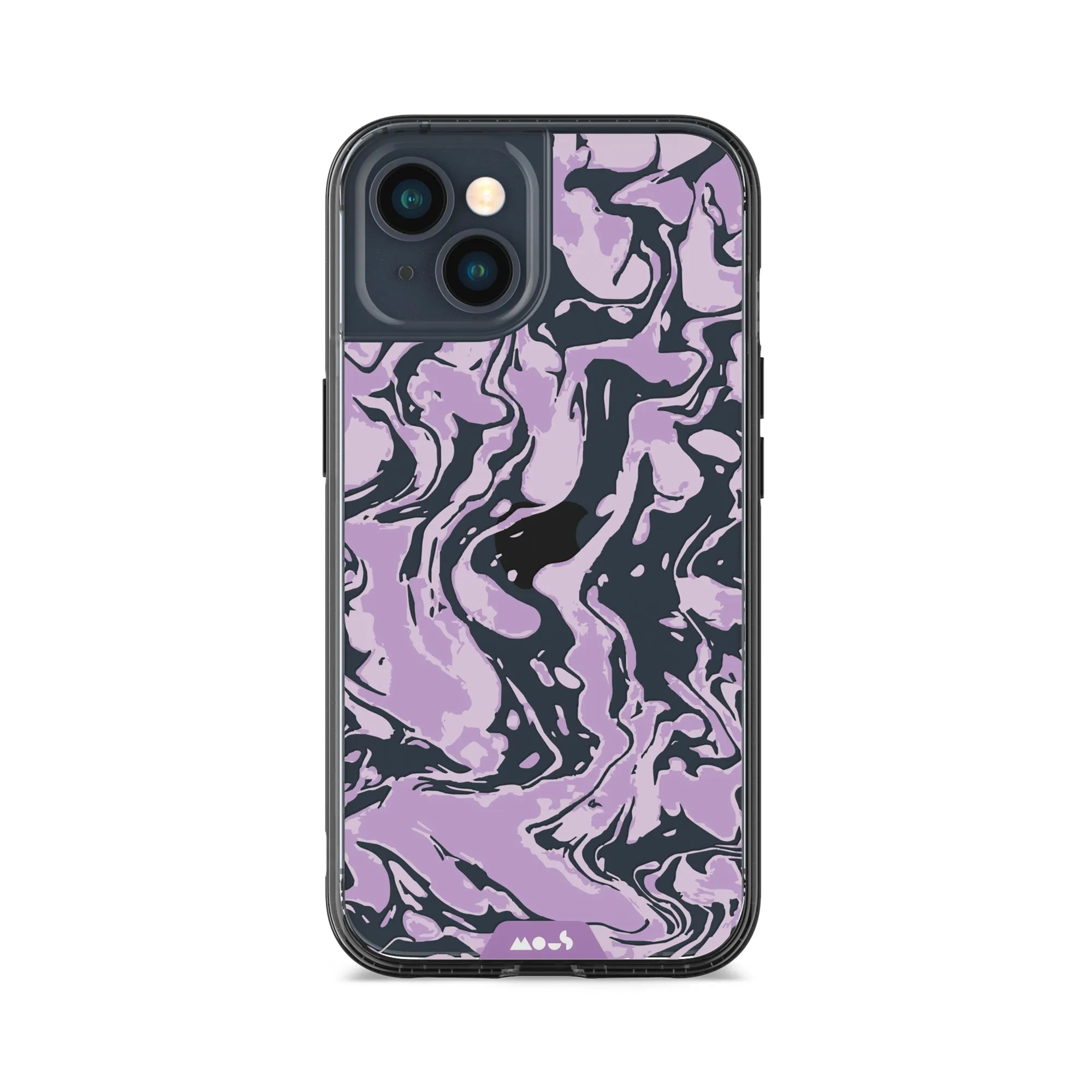 Marbled Lilac Purple Printed Phone Case