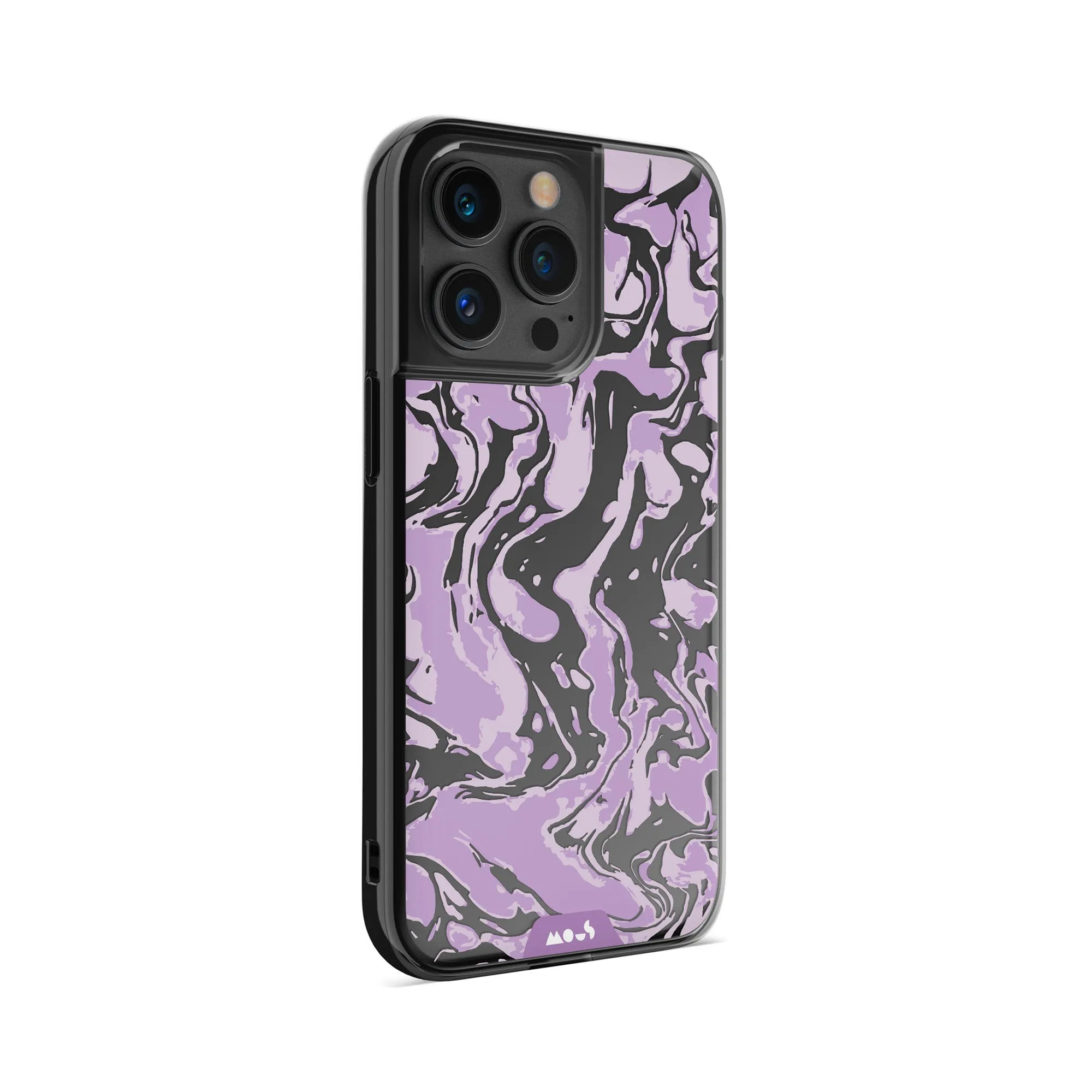 Marbled Lilac Purple Printed Phone Case