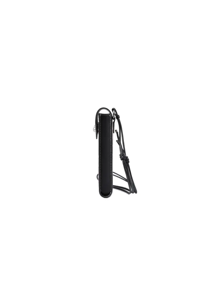 Mickey Mouse PVC with Leather Mobile Phone Bag