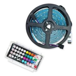 Mood Light Strip USB with Remote 16FT - 6 Pieces Per Pack 24338AZ