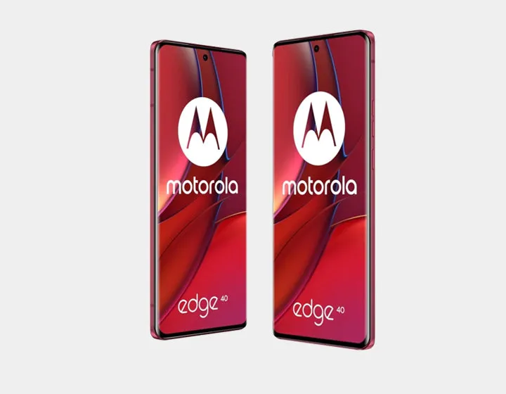 Motorola Edge 40 5G Dual SIM 256GB ROM 8GB RAM GSM Unlocked -Viva Magenta