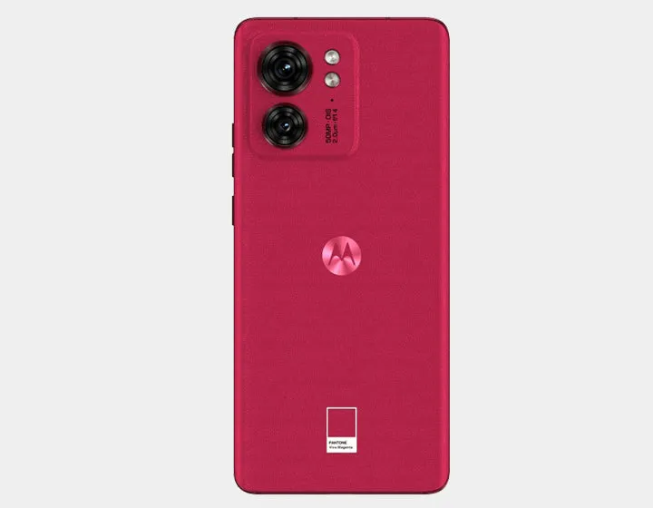 Motorola Edge 40 5G Dual SIM 256GB ROM 8GB RAM GSM Unlocked -Viva Magenta