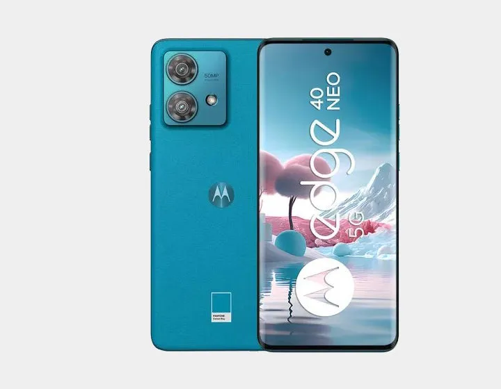 Motorola Edge 40 Neo 5G Dual-SIM 256GB ROM 12GB RAM GSM Unlocked - Caneel Bay