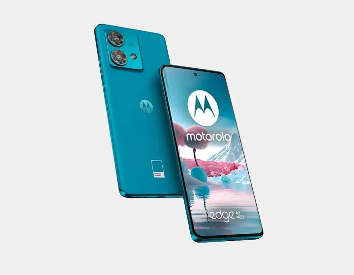 Motorola Edge 40 Neo 5G Dual-SIM 256GB ROM 12GB RAM GSM Unlocked - Caneel Bay