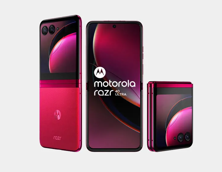 Motorola Razr 40 Ultra Dual-Sim 512GB ROM 12GB RAM GSM Unlocked - Viva Magenta