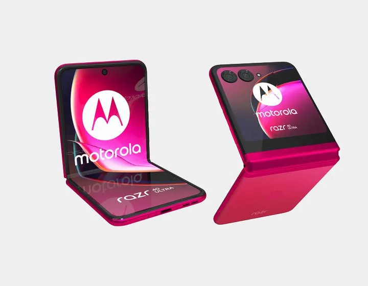 Motorola Razr 40 Ultra Dual-Sim 512GB ROM 12GB RAM GSM Unlocked - Viva Magenta