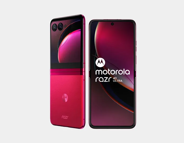 Motorola Razr 40 Ultra Dual-Sim 512GB ROM 12GB RAM GSM Unlocked - Viva Magenta