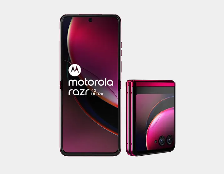 Motorola Razr 40 Ultra Dual-Sim 512GB ROM 12GB RAM GSM Unlocked - Viva Magenta
