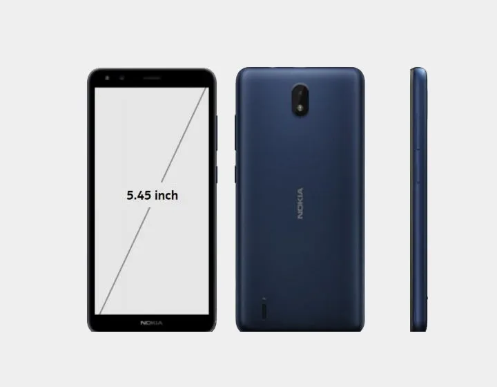 Nokia C01 Plus 2021 TA-1391 32GB 1GB RAM 4G LTE Single Sim GSM Unlocked - Blue