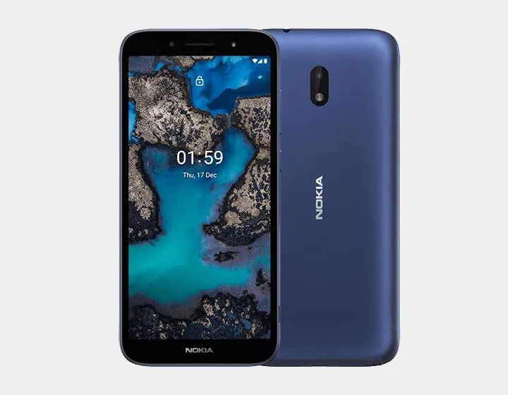 Nokia C01 Plus 2021 TA-1391 32GB 1GB RAM 4G LTE Single Sim GSM Unlocked - Blue