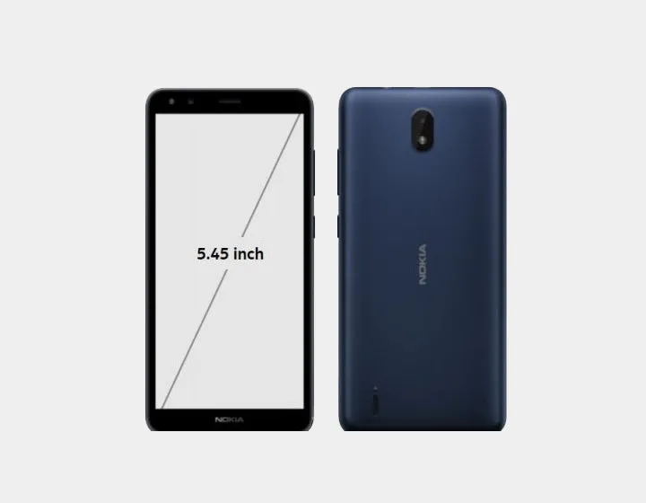 Nokia C01 Plus 2021 TA-1391 32GB 1GB RAM 4G LTE Single Sim GSM Unlocked - Blue