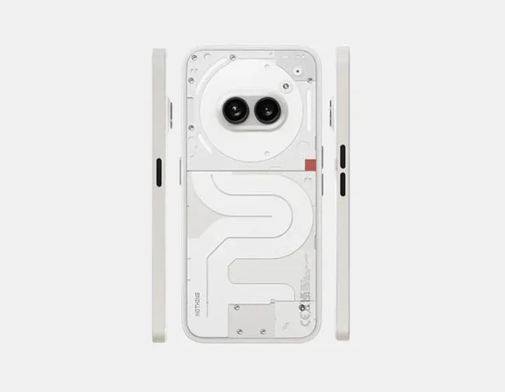 Nothing Phone (2a) 5G Dual SIM 128GB ROM 8GB RAM GSM Unlocked - Milk