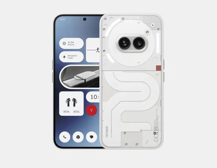 Nothing Phone (2a) 5G Dual SIM 128GB ROM 8GB RAM GSM Unlocked - Milk