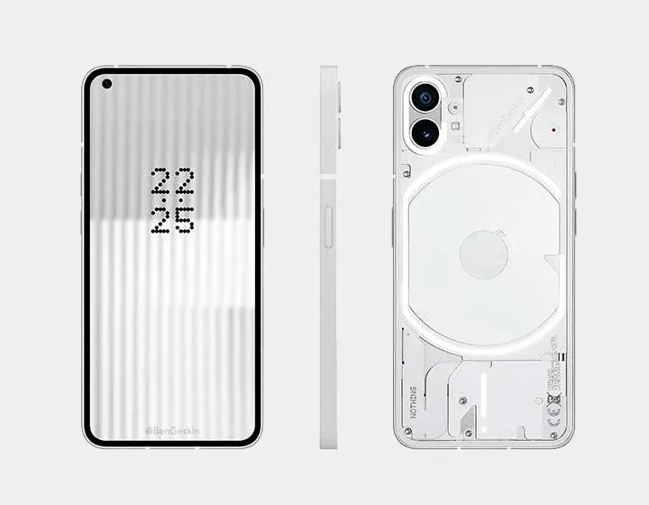 Nothing Phone1 5G Dual SIM 256GB 8GB RAM GSM Unlocked – White
