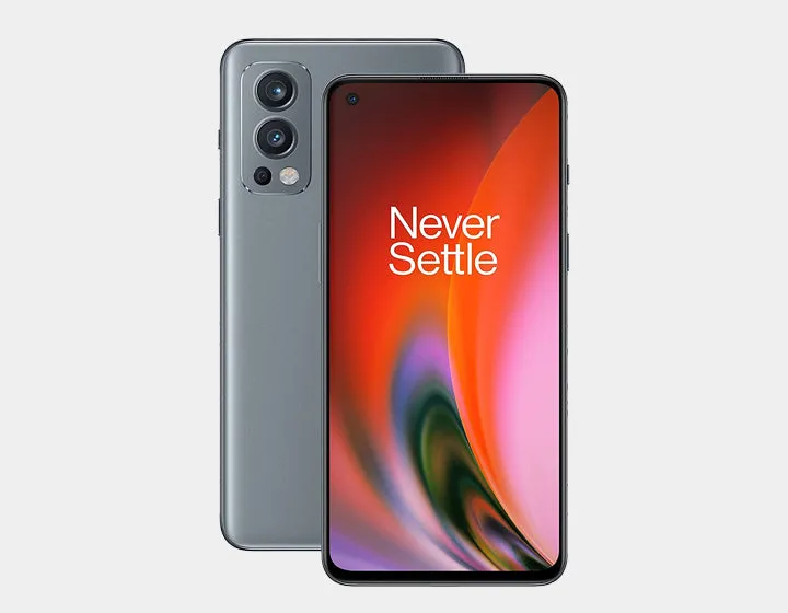 OnePlus Nord 2 5G Euro 4G Volte 128GB ROM 8GB RAM Dual Sim GSM Unlocked - Gray Sierra