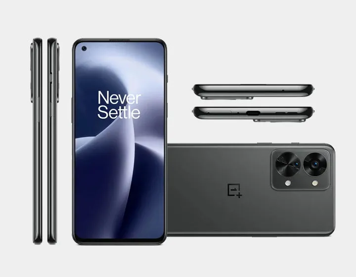 OnePlus Nord 2T CPH2399 5G 256GB 12GB RAM Dual SIM GSM Unlocked – Gray Shadow
