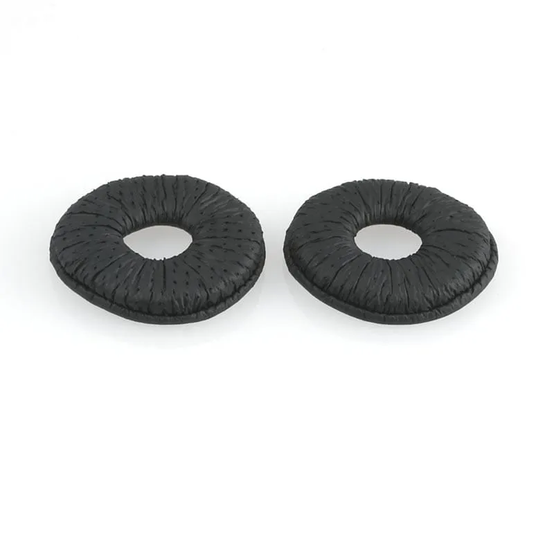 Pair of Plantronics replacement leatherette ear pads for CS351/CS361 and CS500 Series