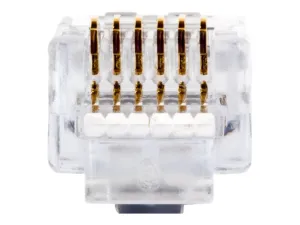 Platinum Tools EZ - Phone connector - RJ-11/RJ-12 (M) (pack of 100) 202026J