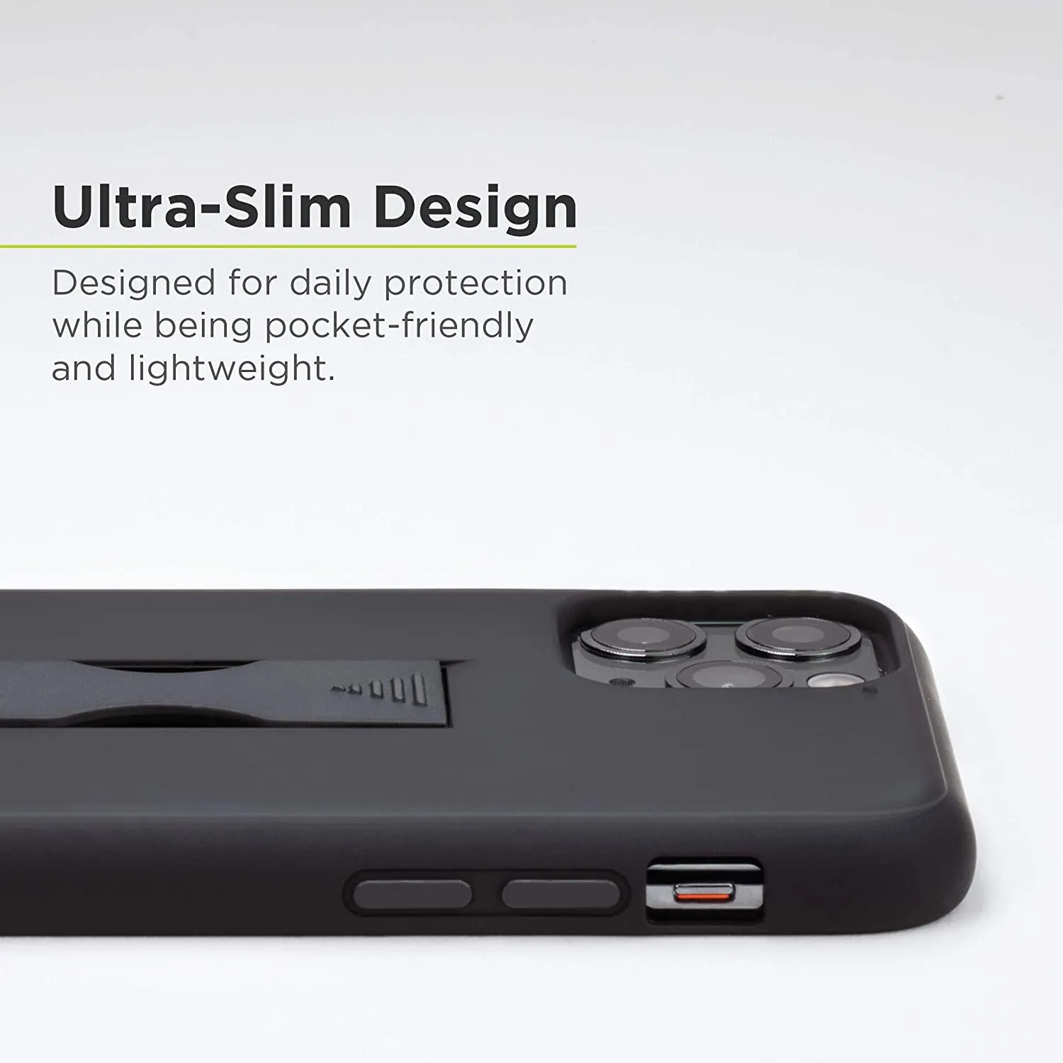 PureGear Slim Stik w/built in Kickstand for Apple iPhone 11 Pro Max Black