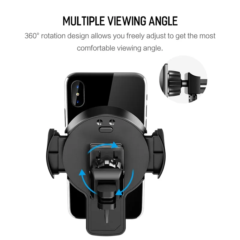 ROCK Car Wireless Charging Phone Holder